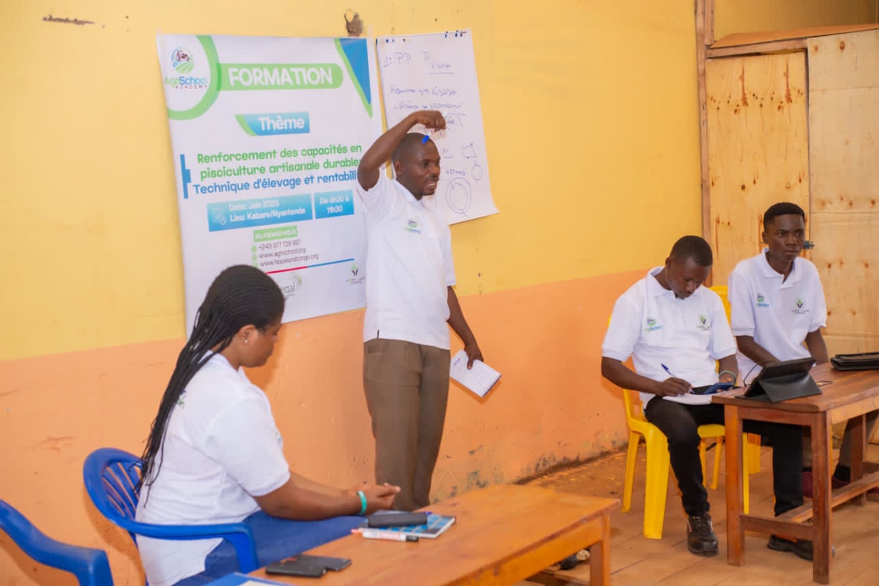 LUILU : l'ONG Cri de coeur lance une formation pisciculture et élevage associés