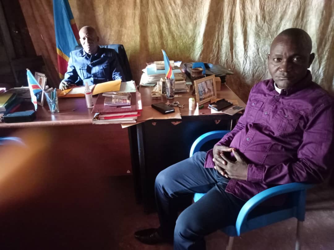 Kasaï : le Directeur Constantin Mpinga adjoint de l'INACO reçu par le ministre de l'éducation Gérard Mundeke